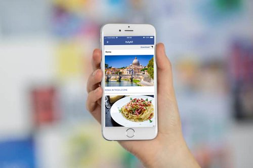 Rome audioguide: download the app